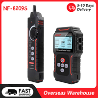 NF-8209S LCD Display POE Wire Checker Measure Length LAN Cable Cat5 Cat6 LAN Test Network Tool Scan Cable Wiremap Tester