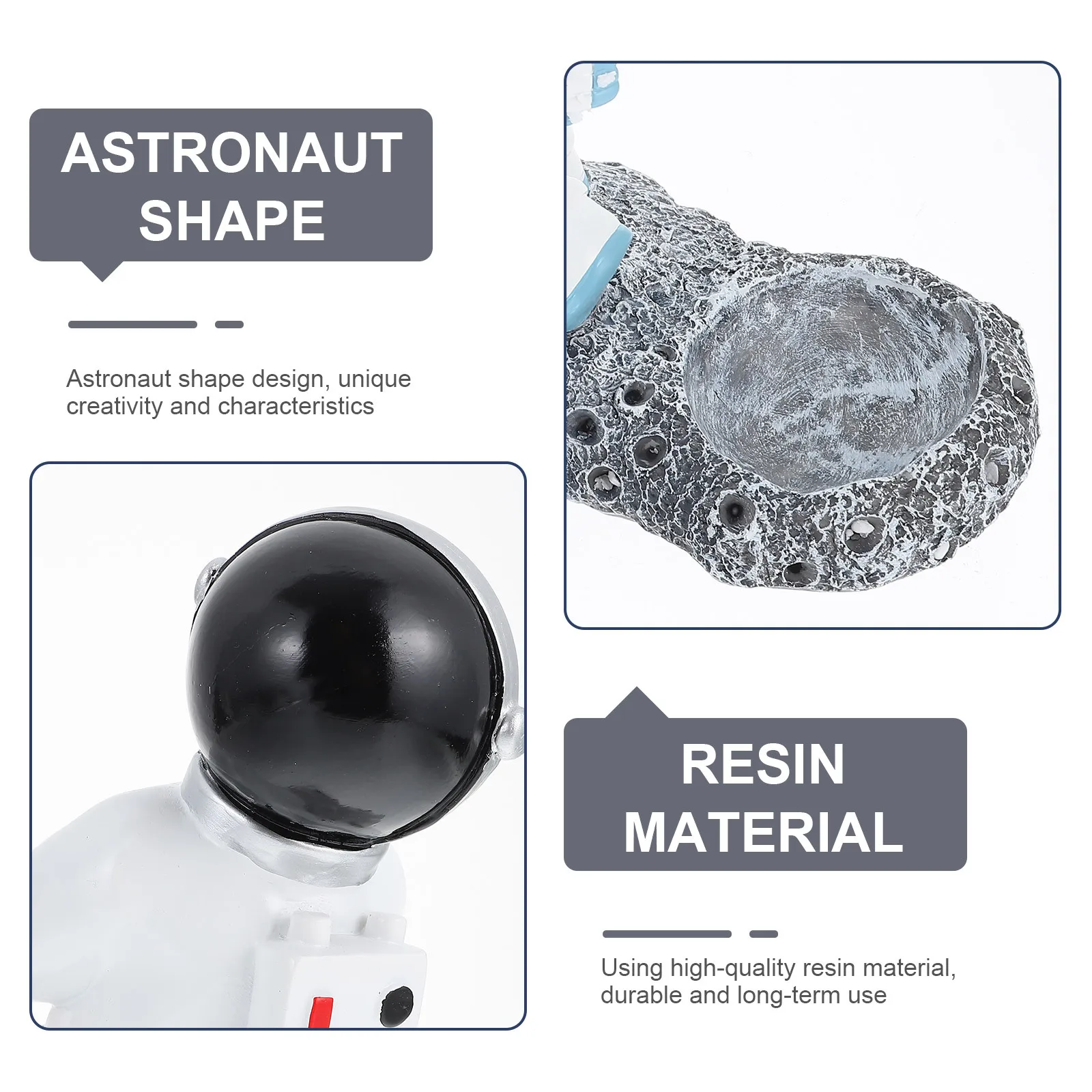 Astronaut Shaped Wine Rack Resin Red Wine Storage Shelf Elegant Bottle Holder for Home Bar Kitchen Decor Display Stand Organizer