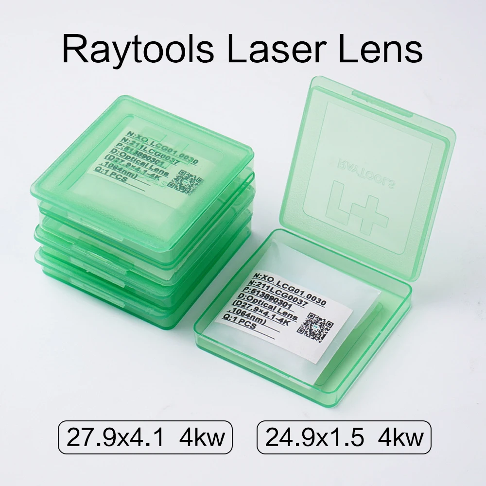 

eazerboo Laser Welding Protective Windows 27.9x4.1 18x2/20x2/30x2mm Optical Lens for WSX QiLin HanWei Welding Machine Head Parts