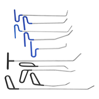 10PCS Dent Repair Rods Kit 201 Stainless Steel Portable Dent Removal Rods Set (4.41 lbs) for Auto Dent Removal Door Dings