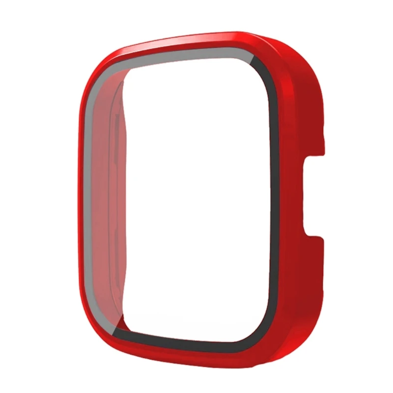 Redmi Watch 3 用保護ケース 強化ガラス + スマートウォッチ用 PC カバー