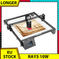 LONGER RAY5 10W Laser Engraver, 0.06x0.06mm Laser Spot, Touch Screen, Offline Carving, 32-Bit Chipset, WiFi Connection 400x400mm