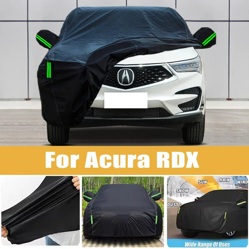 

For Acura RDX Full Car Cover Four Seasons Outdoor Sun Anti UV Rain Snow Dust Protection Oxford Cloth Accessories