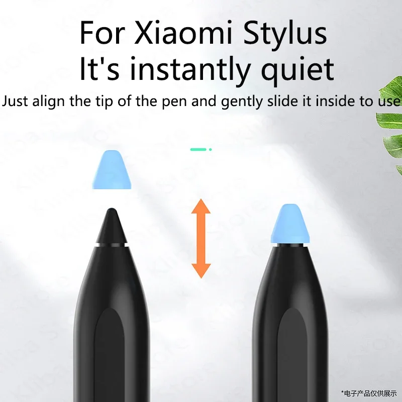 10pcs Pencil Tip Cover For Xiaomi Smart Pen Mute Silicone Nib Case For Touchscreen Stylus Pen Case