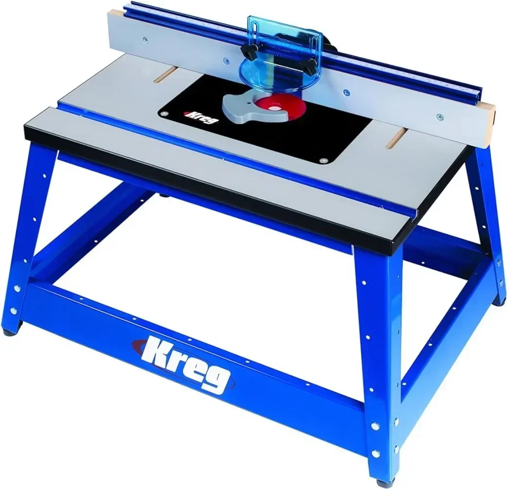 

PRS2100 Bench Top Router Table Premium Carpentry Tools: The 16-inch Tall Routing Table and Standard Insert Plate Support