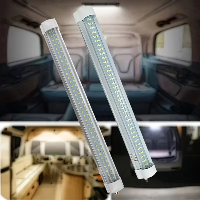 1PC 12V-80V Jasne oświetlenie wnętrza samochodu LED Uniwersalna sufitowa lampka do czytania z przełącznikiem do przyczepy samochodowej RV Van Camper