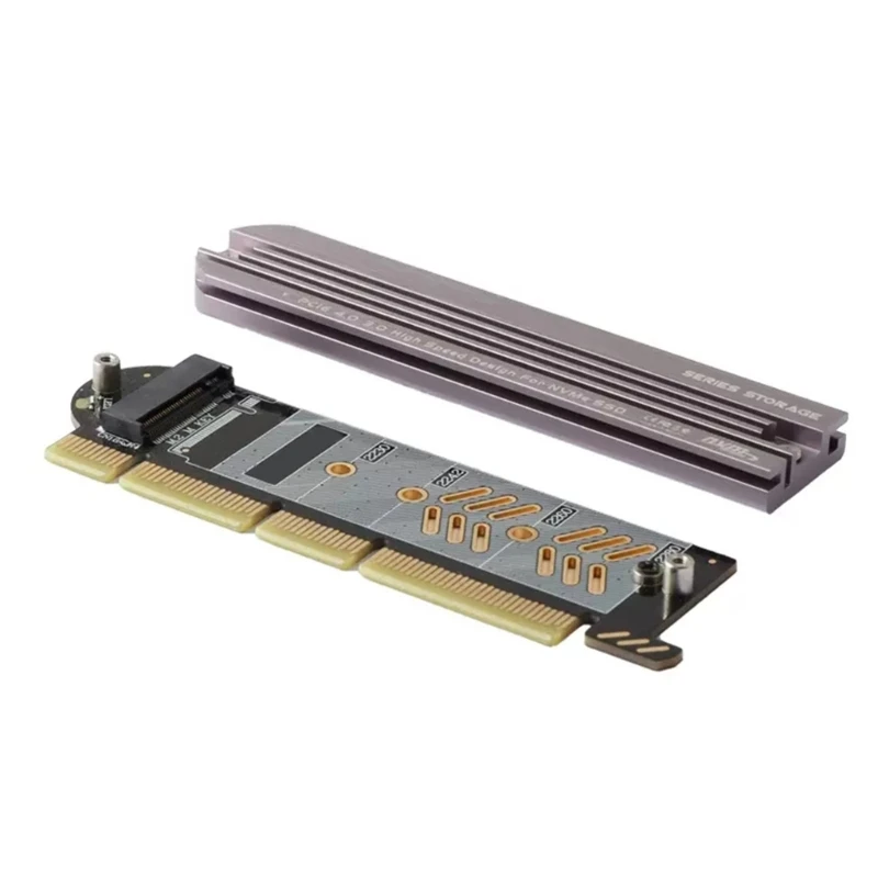 SSD M.2 PCIE x16 Uitbreidingskaart Computer Adapter Interfaces M.2 naar PCIE Adapter E65C