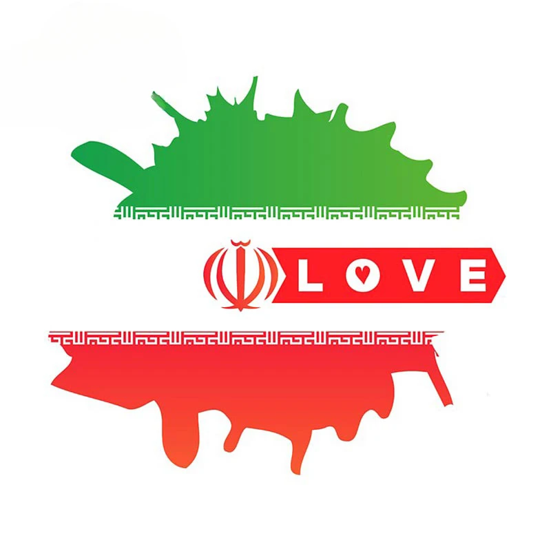 

Iran flag Stickers Accessories Gifts For Camper Windows Windshield Luggage Kayak Suv Luggage Laptop Water Bottle Pvc