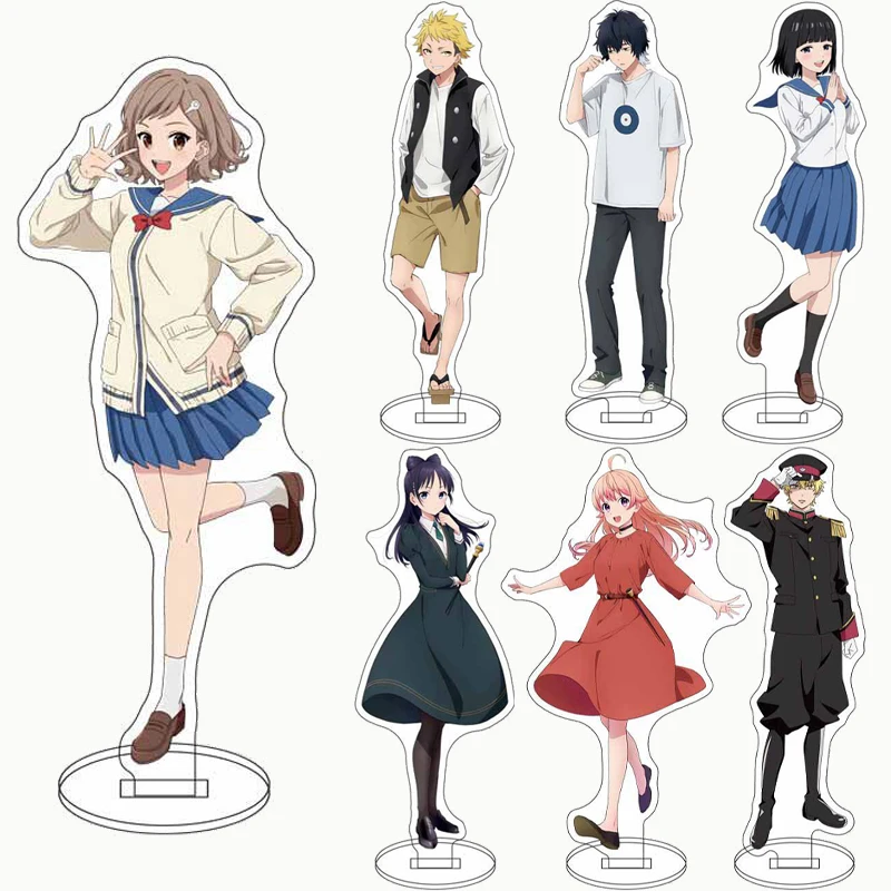 16CM Anime WITCH WATCH Figur Wakatsuki NiKo Kiriyou Miharu Miyao Nemu Otogi Morihito Acryl-Ständer Cosplay-Ornamente Geschenke