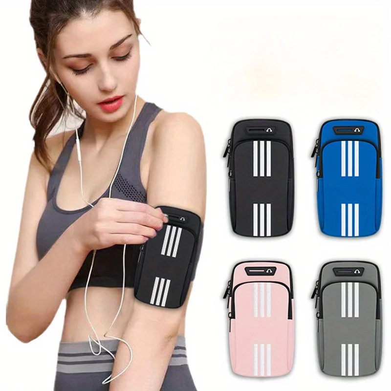 Lightweight Anti-Splash Phone Arm Bag - close-up view