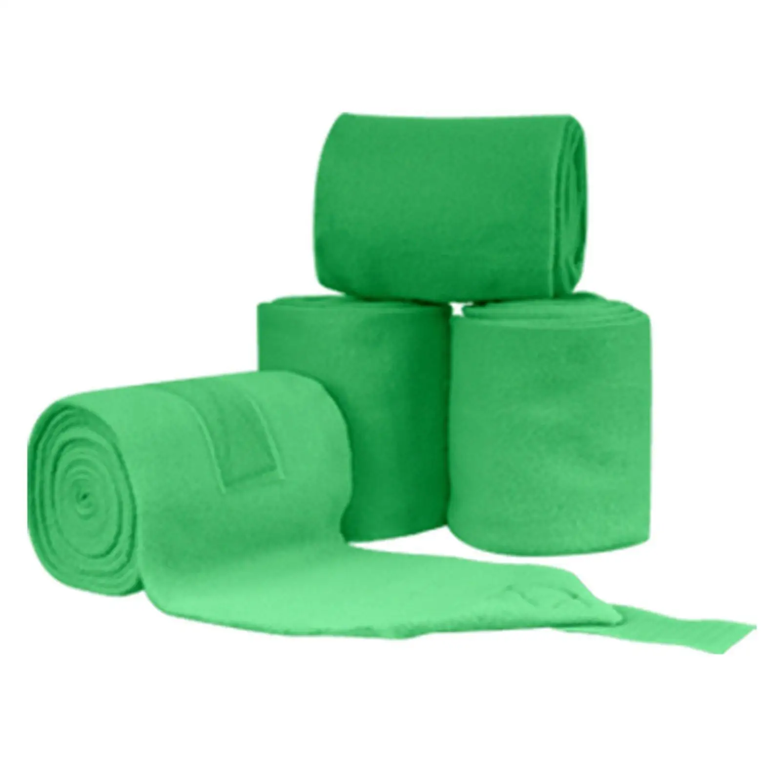 Soft Polar Fleece Horse Leg Protectors Stable Leg Wrap Equestrian Accessories for Horse Leg Supplies