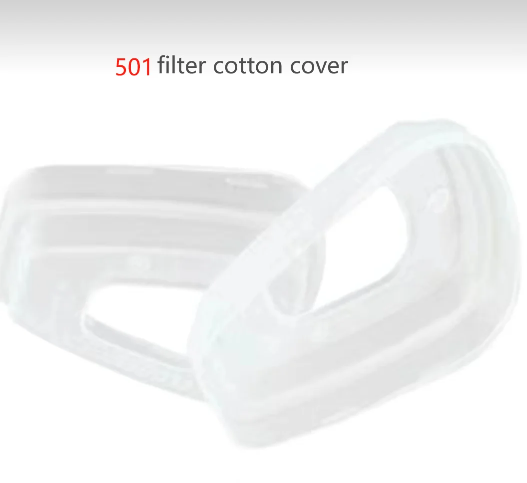 501 CN Cartridge Retainer Filter Holder Cover Fitting For Industry 6200 6800 7502 Series Respirator Paint Spraying Face Gas Mask
