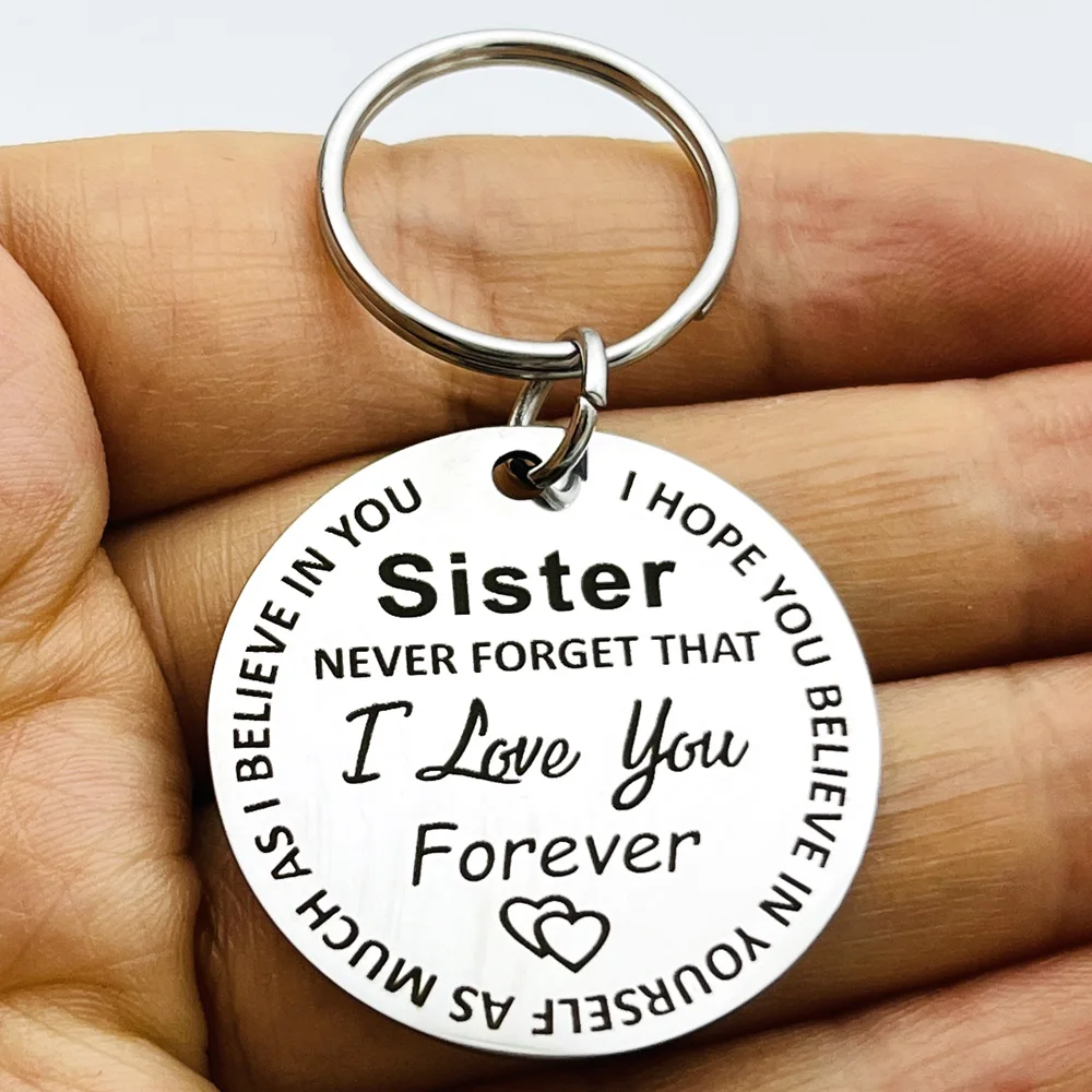 sister gifts Best Friend Gift Keychain Soul Sister Besties Soulmate Bff Gifts Friendship Jewelry