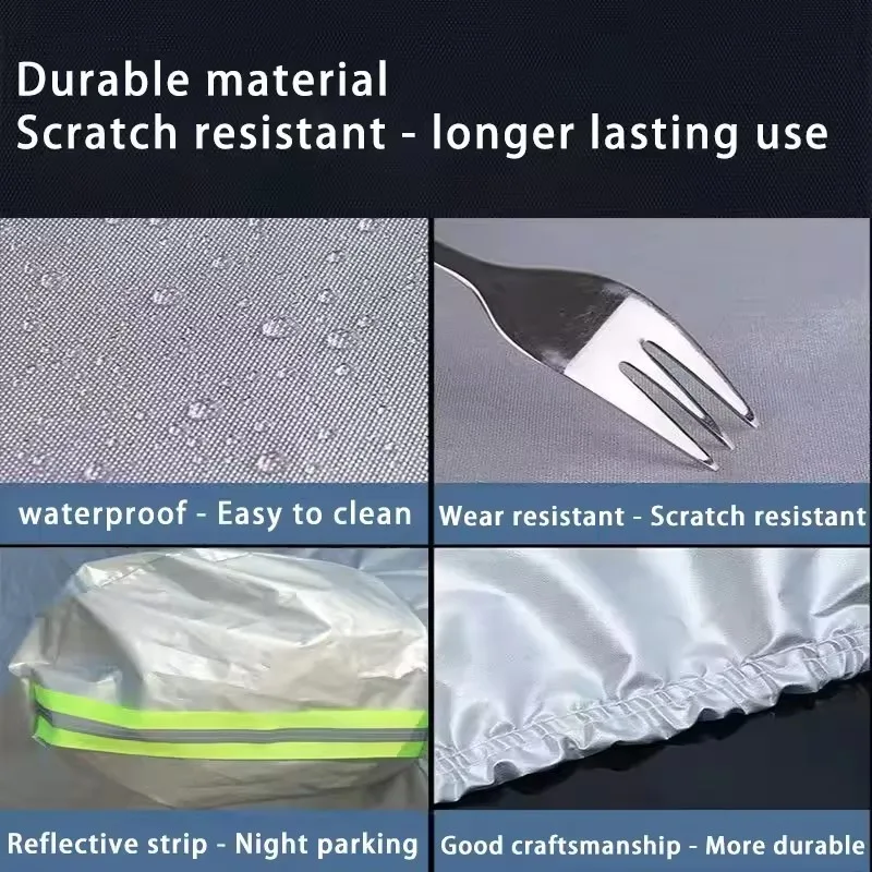 สำหรับ SERES SF5 ผ้าคลุมรถ ผ้าคลุมป้องกันภายนอก ป้องกันหิมะ กันแดด กันน้ำ กันฝุ่น อุปกรณ์เสริมสำหรับรถยนต์ ป้องกันรังสียูวีภายนอก