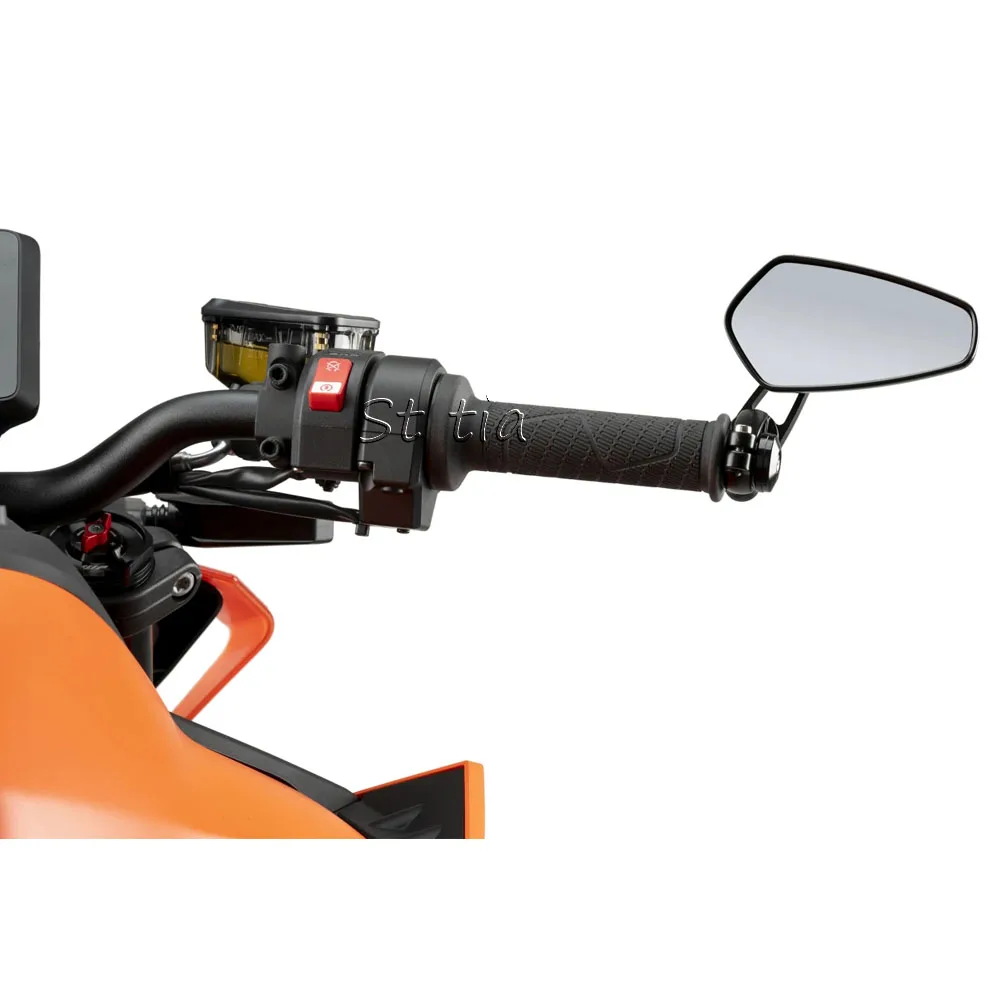 360 °   قابل للتعديل مرآة الرؤية الخلفية الألومنيوم دراجة نارية العالمي مرايا الرؤية الخلفية لهوندا CB650R CB 650 R CB 650R 2021 2022 2023 #4