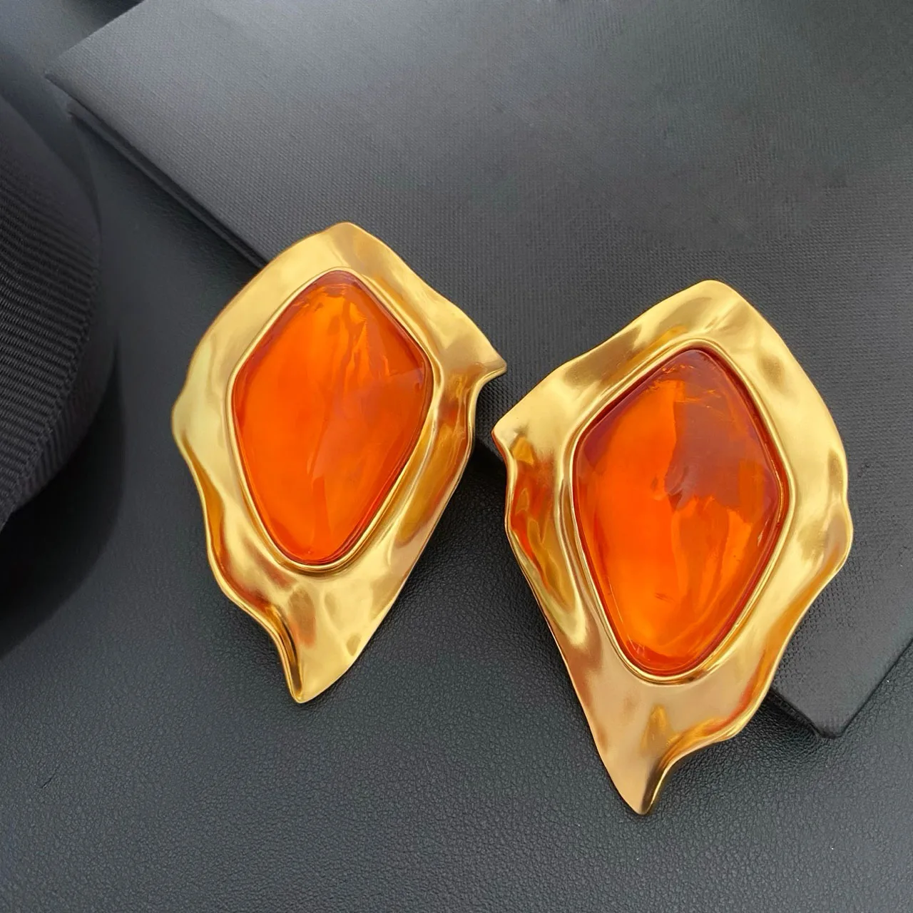 

2025New Jewelry & Accessories Vintage Style Lrregular Geometric Shaped Colored Earrings For Women's Parties & Gifts