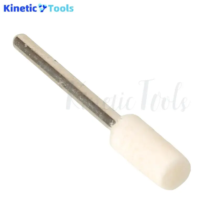 

Wool Felt Mounted Polishing Buffing Wheel OD 6mm grinding head For Dremel Drill Rotary Tool 3mm Shank