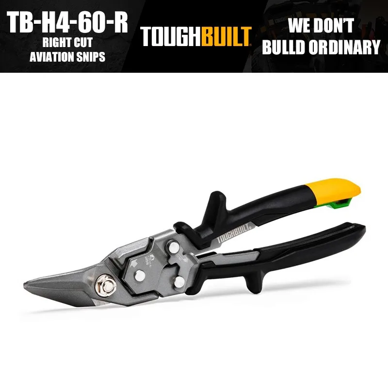 ToughBuilt TB-H4-60-R/TB-H4-60-L/TB-H4-60-SL/TB-H4-60-SOL Cut Aviation Snips Hand Tools Accessories