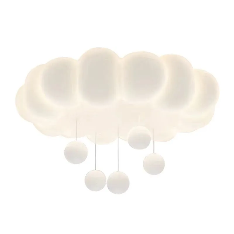 French Cream Style Pumpkin Star Ceiling Lamp LED Creative Living Room Ceiling Chandelier Room Decoration Pendant Light