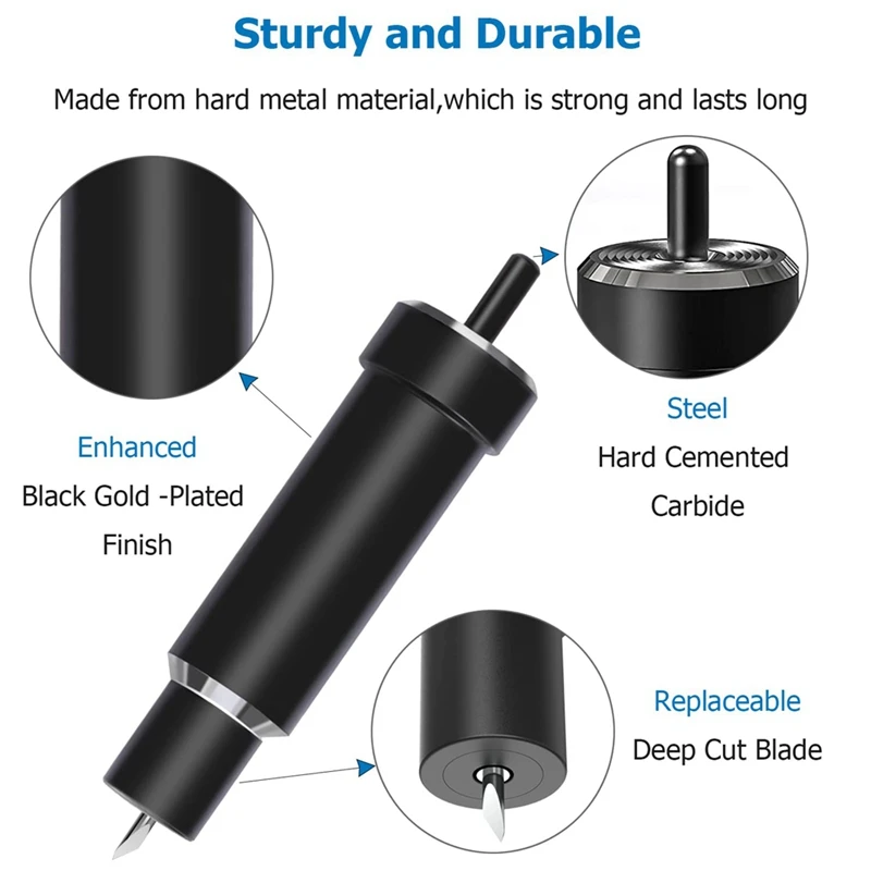 Корпус глубокого выреза + 5 шт. лезвия глубокой точки, сменное лезвие для глубокого выреза для Explore Air One/Air/Air 2/Air 3/ Maker/Maker 3