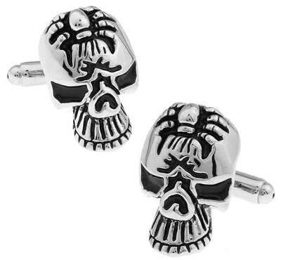 Skull Cufflinks 28 Vintage Skeleton Designs Men\'s Designer Cuff Links Wholesale&retail