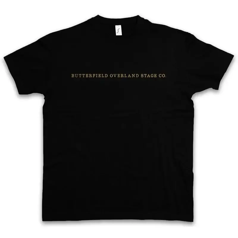 BUTTERFIELD OVERLAND STAGE CO T SHIRT Mail Hateful Post Postkutsche Eight Trail