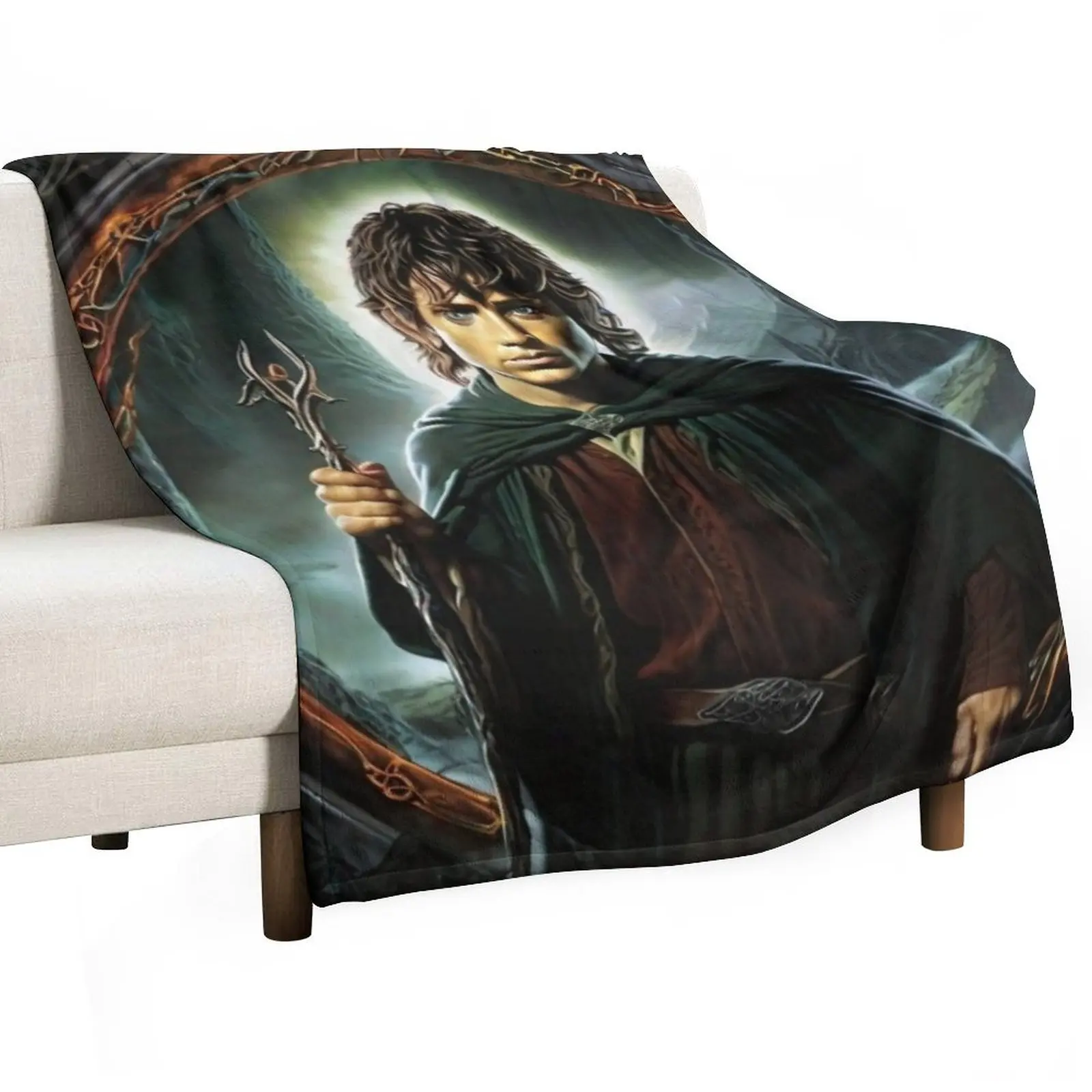 

Lord of The Ring T-shirts, stickers, clothing, and other accessories Sticker Throw Blanket Winter beds sofa bed Blankets