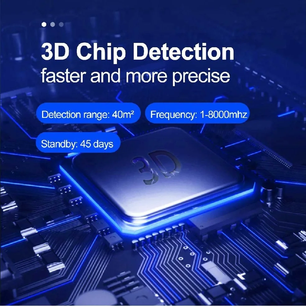 Detector antiespía multifunción K19, buscador de insectos de Audio GSM, rastreador RF de señal GPS, detección de dispositivo de lente inalámbrico, cámara buscador