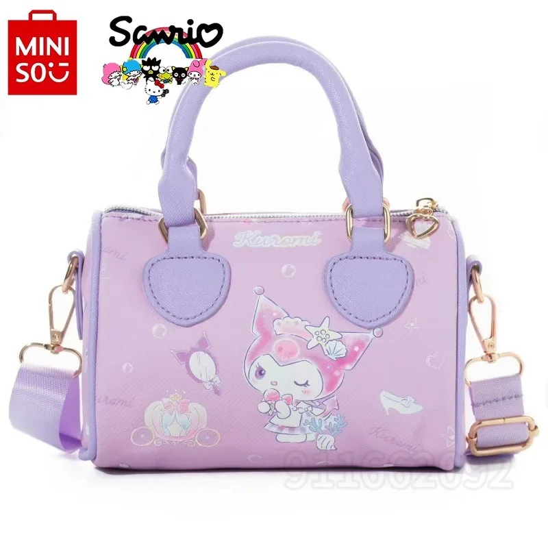 Hello kitty neue Mini-Mädchen Handtasche Luxusmarke Mode Mädchen Umhängetasche Cartoon niedlichen Schulter Umhängetasche hohe Qualität