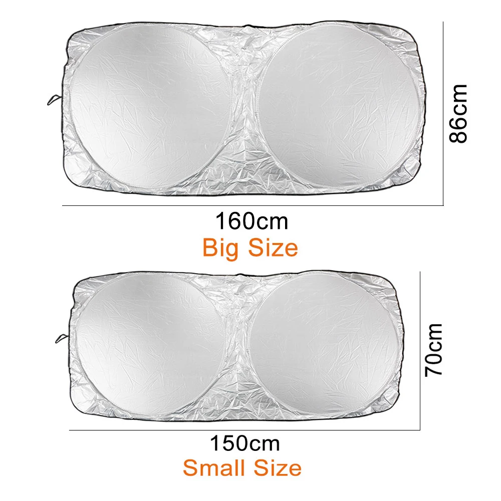 Car Windshield Sun Shade Cover Anti UV Parasol Accessories For BMW F10 F30 F20 F31 F11 F34 F01 F12 F18 F32 F33 F45 F46 F82 F85 view 6