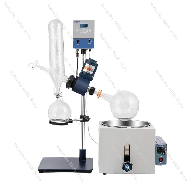 0.25- 2L Vacuum Decompression Extraction Distiller Machine  RE-201D Quality Laboratory Small Volume Rotary Evaporator