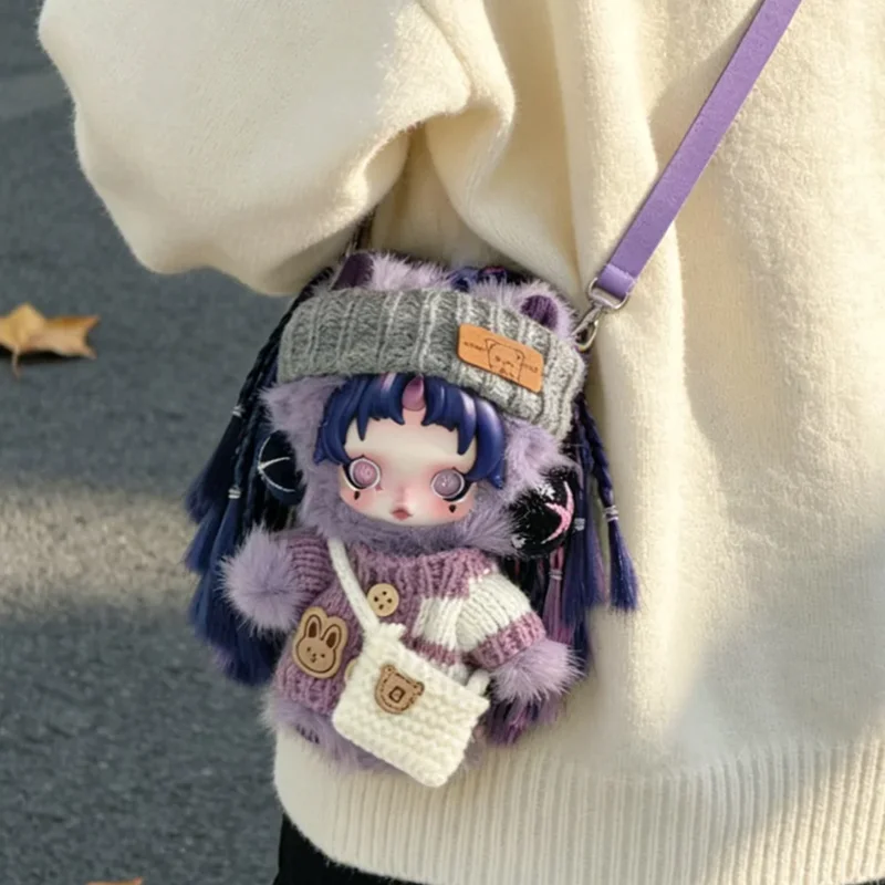 For Skullpanda doll Clothes outfit For 15/17cm Labubu doll Bear