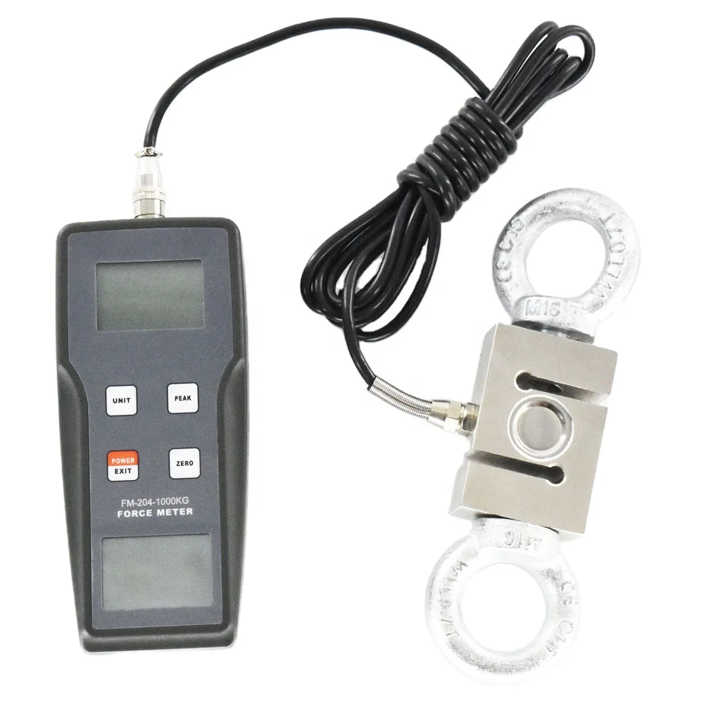 FM-204-200K,500K,1000K Digital Pull and push Force Gauge used in electronics,building hardware,textile, pull force test