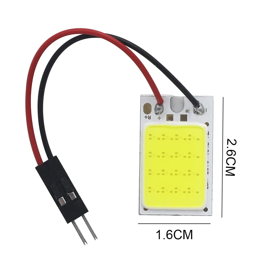 Надежные-светодиодные-лампы-cob-18smd-24smd-36smd-48smd-для-автомобиля-белые-высокой-яркости-для-панели-подсветки-номерного-знака-и-салона-автомобиля