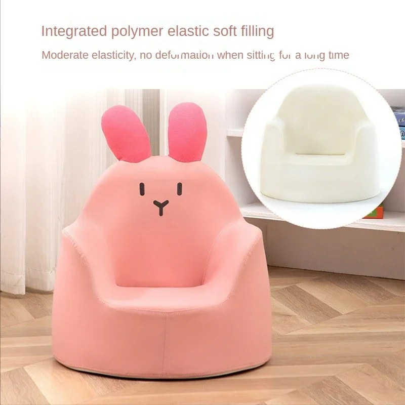 Kids Chair Children Sofa Baby chair leather Cute cartoon Lazy Sofas Casual Seat Baby Sofa Cute cartoon kids reading chairs pouf