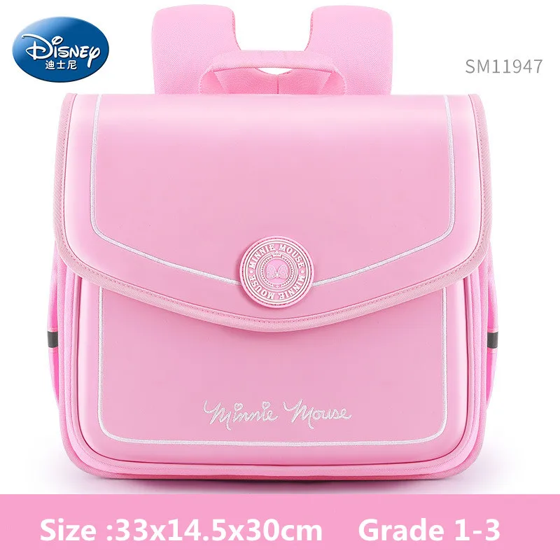 2022 Disney Mickey Minnie School Bags For Boys Girls Primary Student Shoulder Orthopedic Backpack Kids Birthday Gifts Mochila