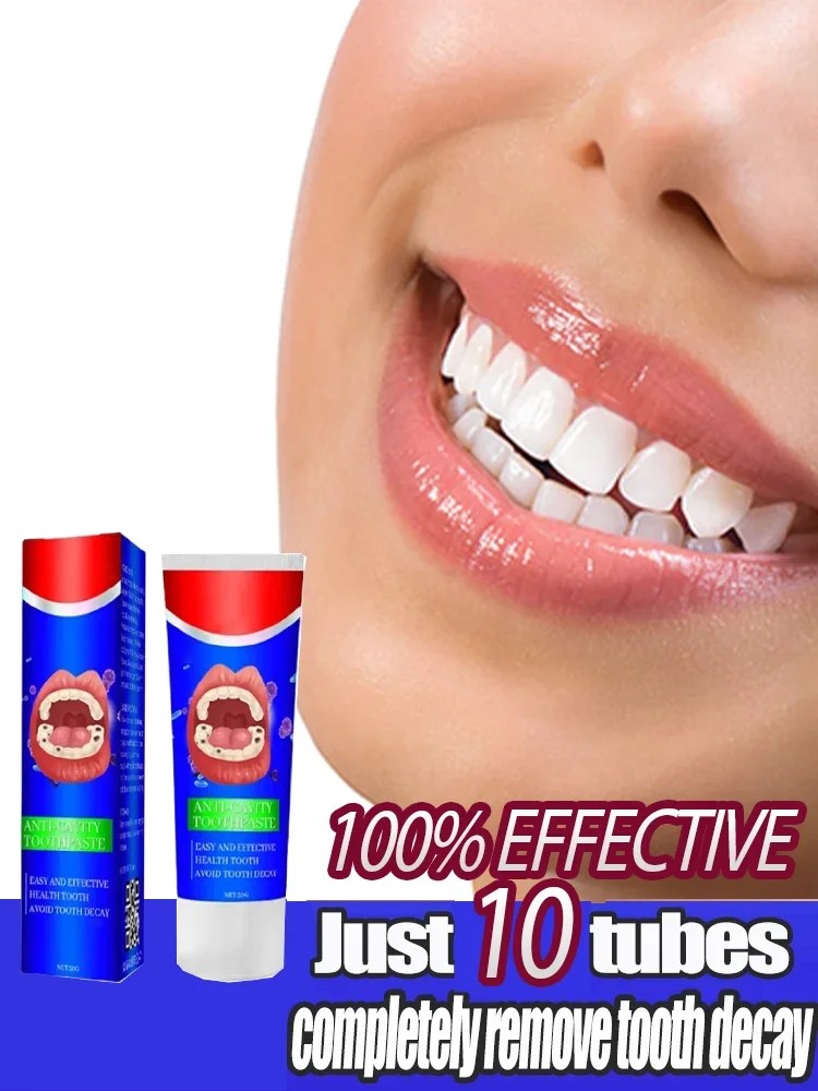 

Natural Toothpaste with Plant Extracts for Cleaning Teeth and Whitening, Repairing Tooth Decay