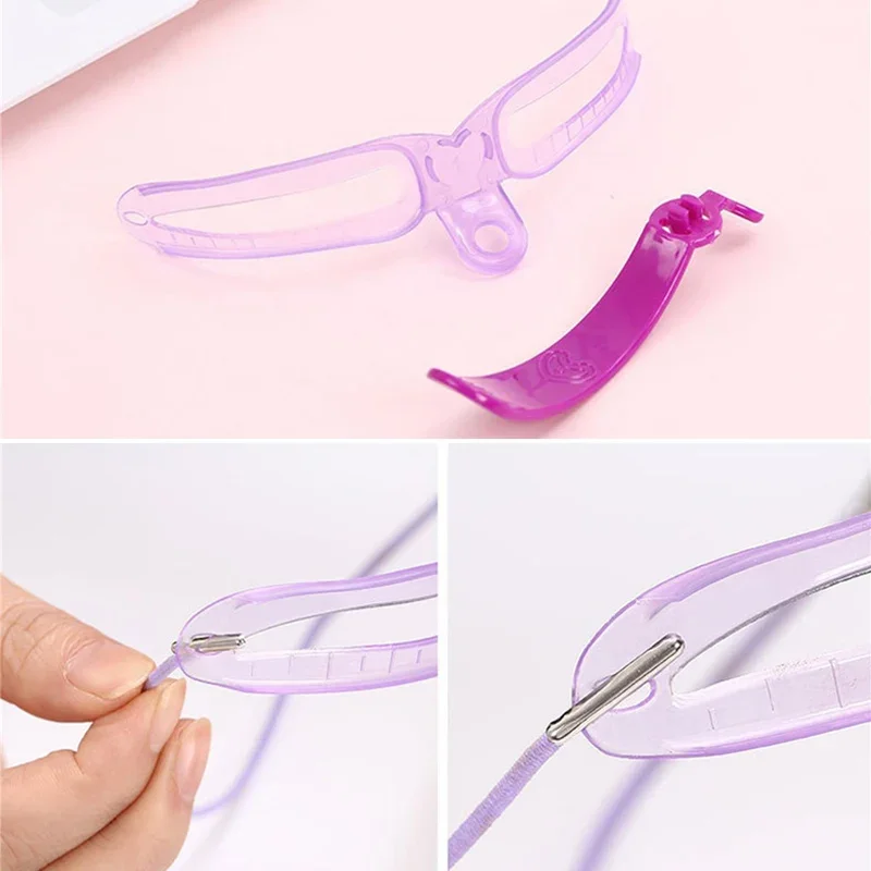 Pochoirs à sourcils réutilisables 8 en 1, outil de beauté professionnel, carte de maquillage et de toilettage, Kit de maquillage pour dessin des sourcils, outils et accessoires, 8 pièces