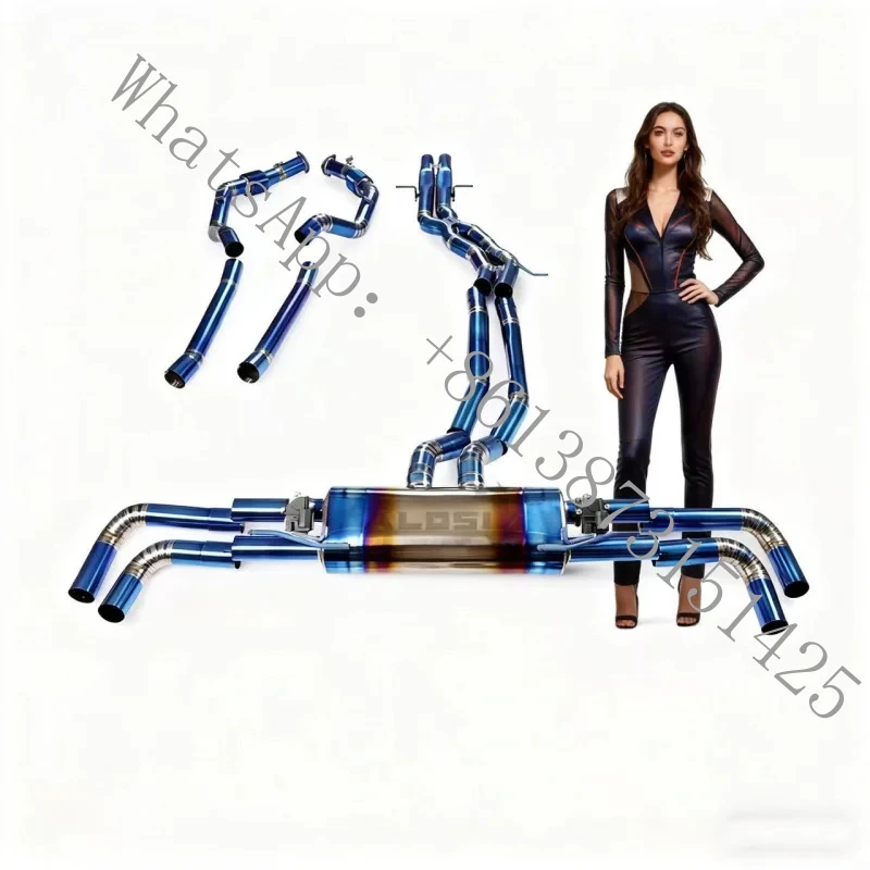 

Customized exclusive alloy catback exhaust suitable 4.0T 2019-2023 complete rear exhaust