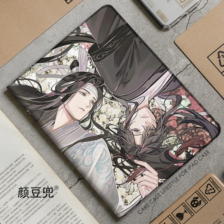 Mo Dao Zu Shi Anime For Samsung Galaxy Tab S10 FE plus  S9 FE  Case S7 S8 Plus Tri-fold stand Cover Galaxy tab s6 lite