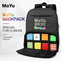 [PiCube] MoYu Backpack Bag Black Professional Bags for Magic Puzzle Cube 2x2 3x3x3 4x4 5x5 6x6 7x7 8x8 9x9 All Layer Toy Sets