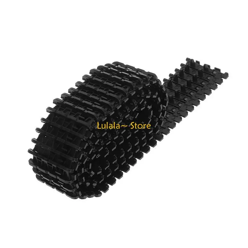 Y4QA para rueda Pedrail cadena para T100 T400 para tanque 1:16 DIY RC Toy