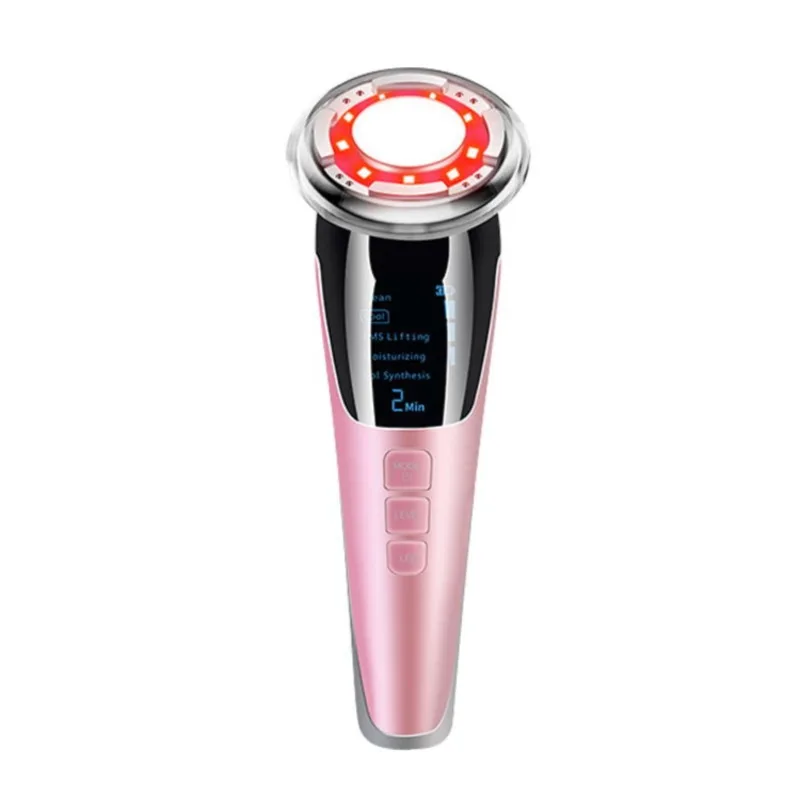 New Trending Ems Hot and Cold Led Facial Light Skin Tightening Facial Beauty Equipment 2022