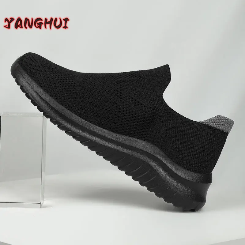 2022 New Breathable, Light and Comfortable Sleepers for Men Slip on Mesh Casual Women\'s Shoes Wearable Fashion Lover Zapatillas
