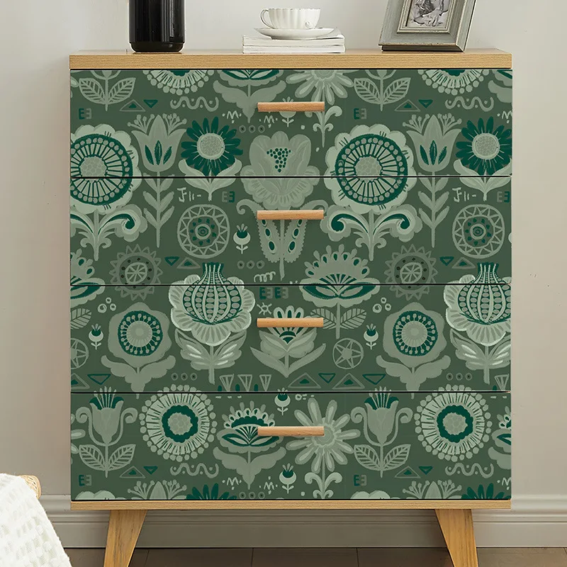 

Обои с цветочным рисунком, виниловые обои в стиле бохо с подсолнухом, обои с кожурой и наклейкой для кухонного шкафа, мебели