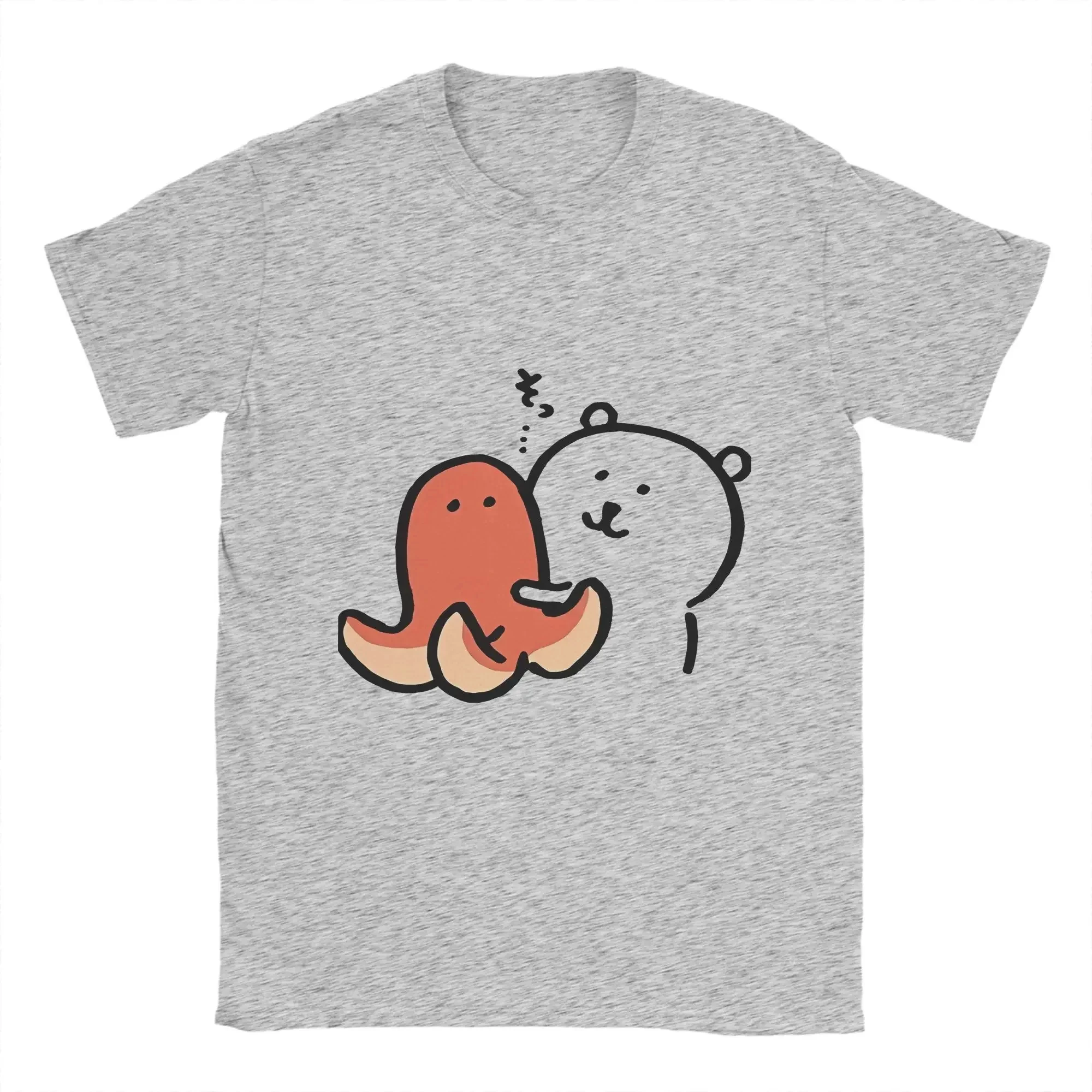 Joke Bear Print T Shirt for Women Summer Vintage T Shirts O-Neck Hip Hop Tee Shirt Women Clothing  Women Clothes Tops