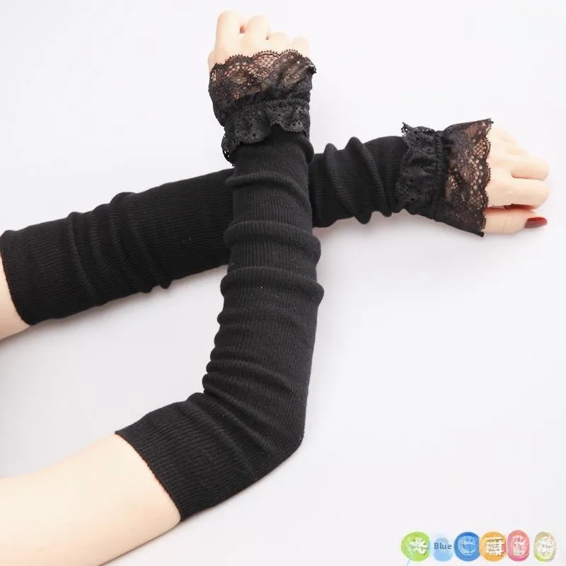women's-cashmere-arm-sleeve-covers-winter-long-arm-protection-half-finger-knitted-wool-lace-warmth-fake-sleeves-hand-gloves