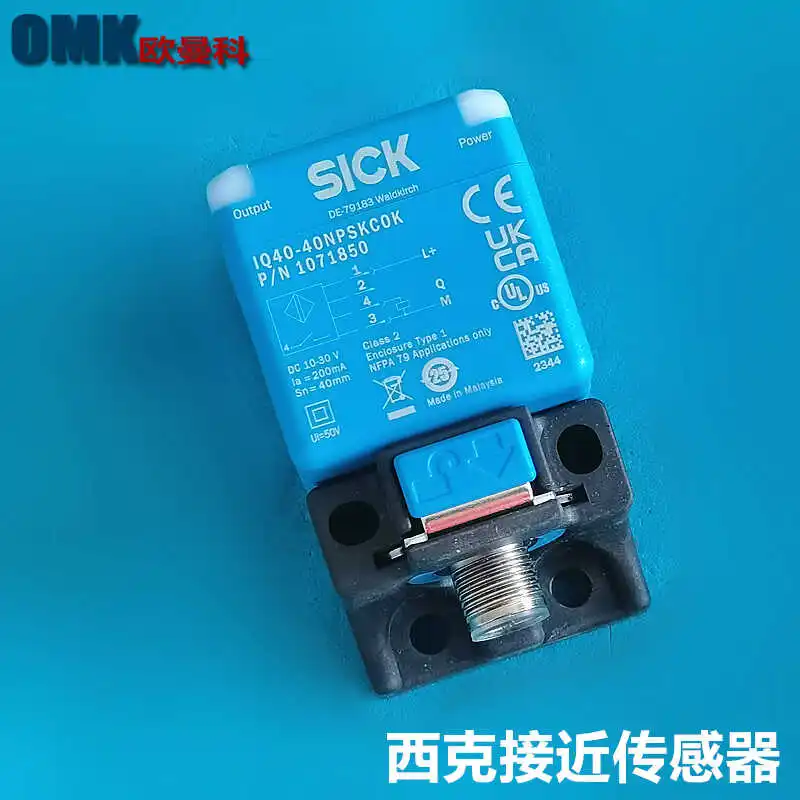 

SICK Proximity Sensor IQ20-07BPSDP0S IQ40-20BNPKC0K Plug Proximity Switch