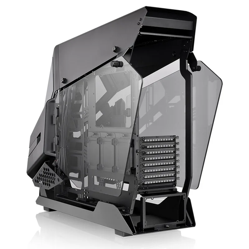 Desktop computer case, open full tower special-shaped helicopter concept water-cooled game case