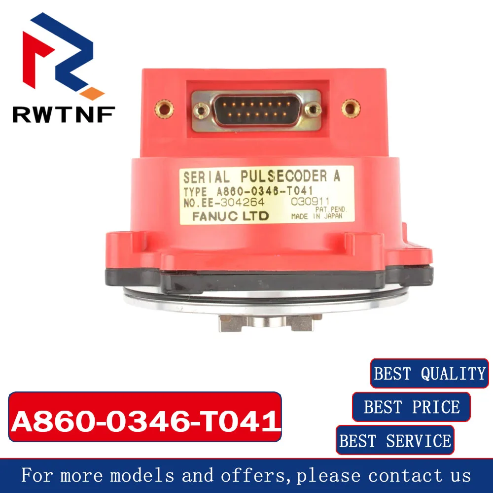 

Brand New Genuine A860-0346-T041 FANUC Servo motor encoder,100% original warehouse stock
